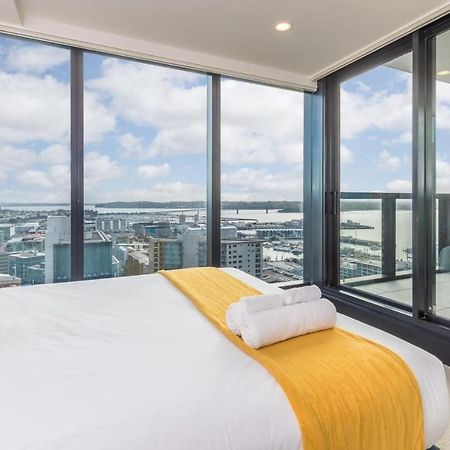 오클랜드 Magnificent Skytower, Sea, Habour View In Cbd 아파트 외부 사진