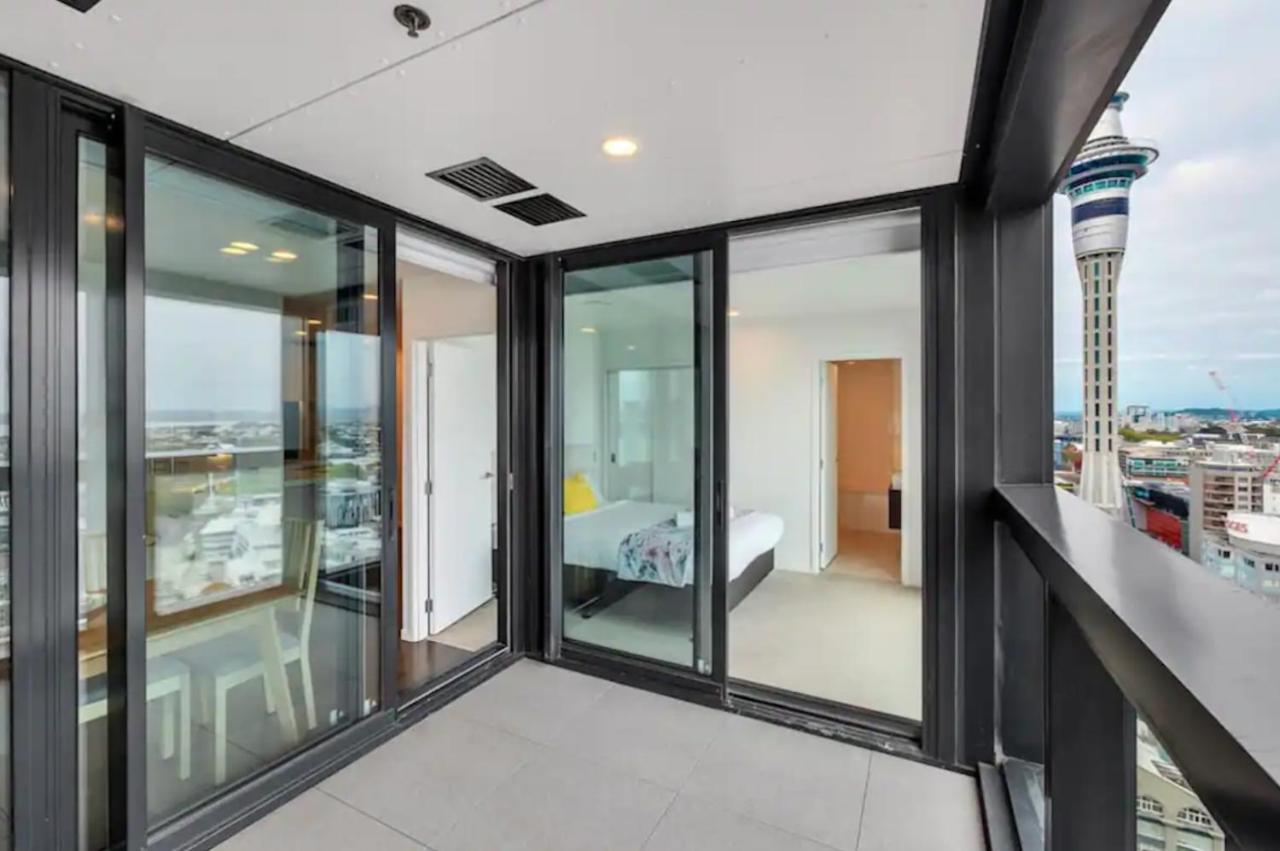 오클랜드 Magnificent Skytower, Sea, Habour View In Cbd 아파트 외부 사진