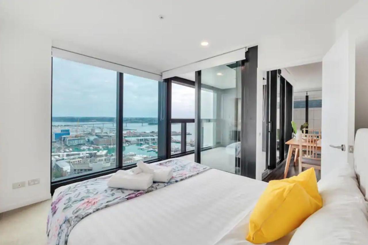 오클랜드 Magnificent Skytower, Sea, Habour View In Cbd 아파트 외부 사진