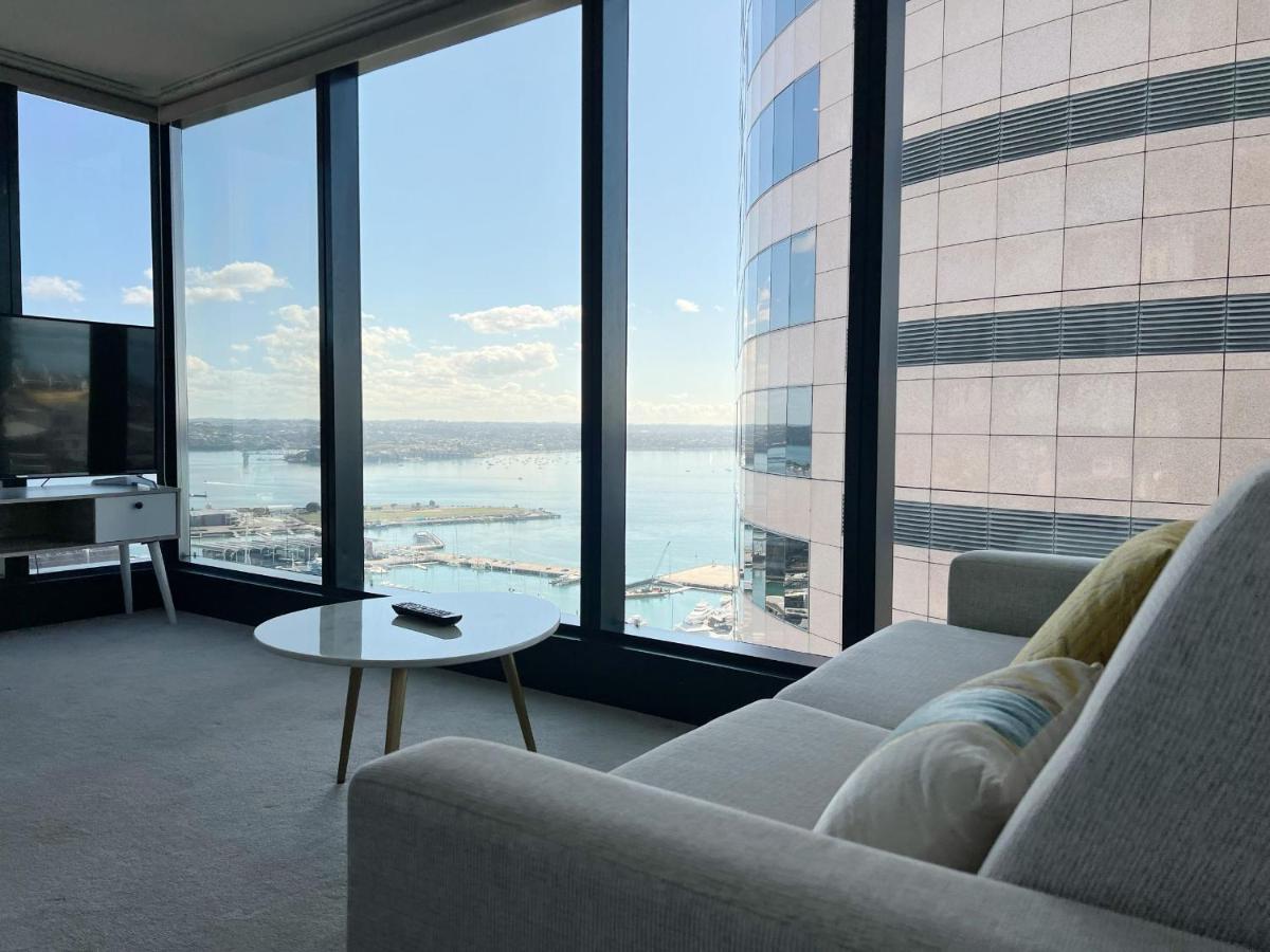 오클랜드 Magnificent Skytower, Sea, Habour View In Cbd 아파트 외부 사진