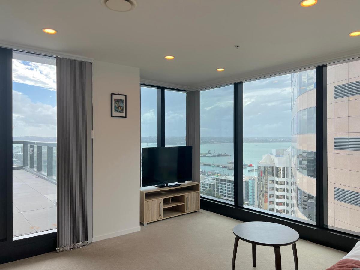 오클랜드 Magnificent Skytower, Sea, Habour View In Cbd 아파트 외부 사진