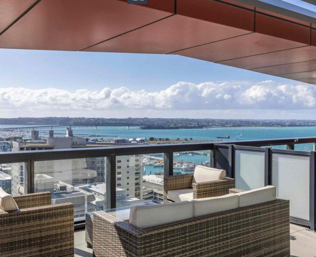 오클랜드 Magnificent Skytower, Sea, Habour View In Cbd 아파트 외부 사진
